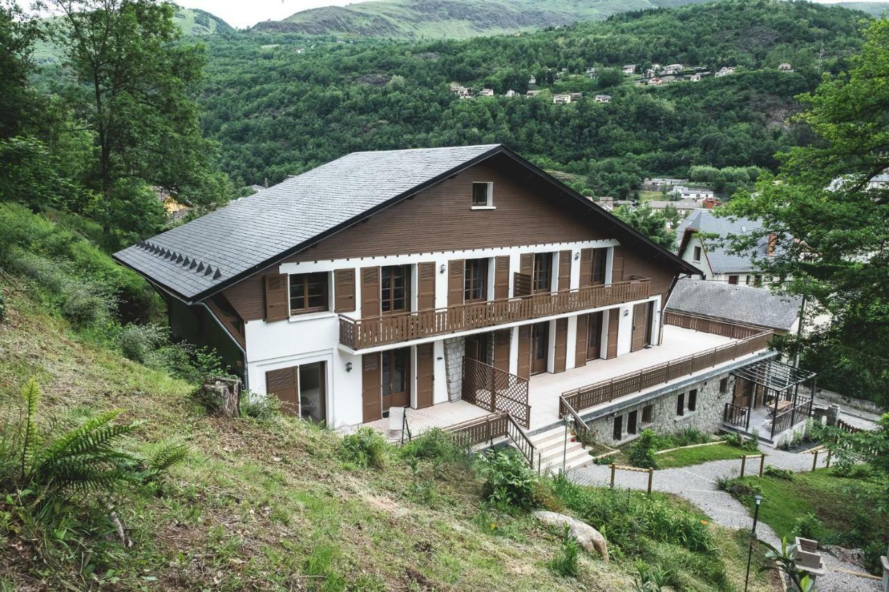 Au Chalet Des Quatre Saisons Акс-ле-Терм Екстериор снимка